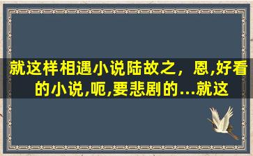 就这样相遇小说陆故之，恩,好看的小说,呃,要悲剧的…就这样